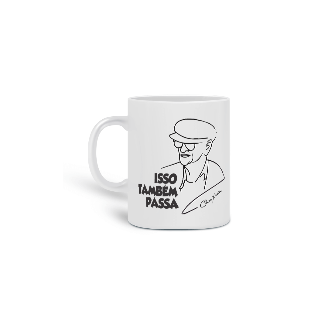 Nome do produto: Caneca Espirita Isso Também Passa