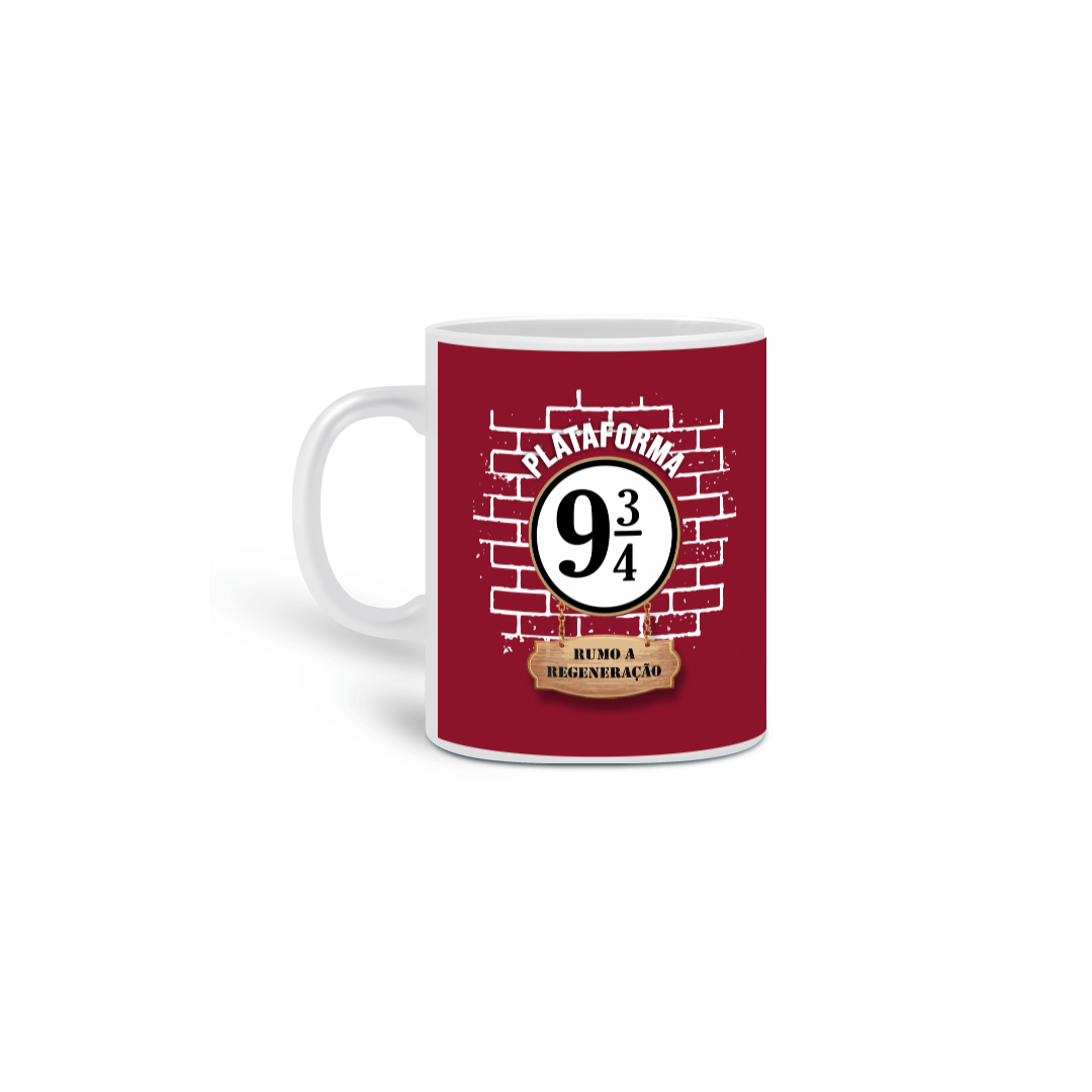 Nome do produto: Caneca Espírita Rumo a Regeneração HP