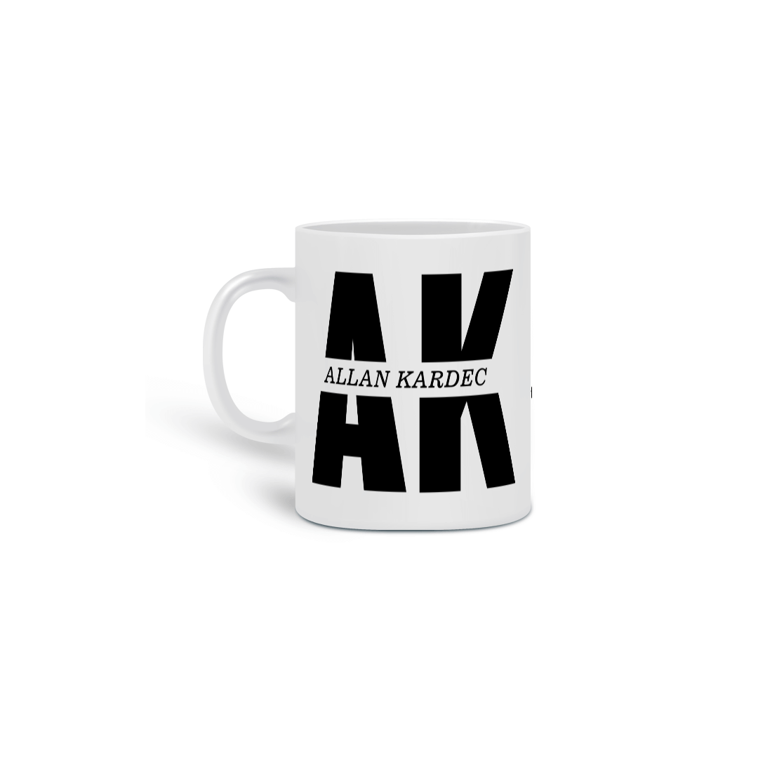 Nome do produto: Caneca Espírita Allan Kardec AK