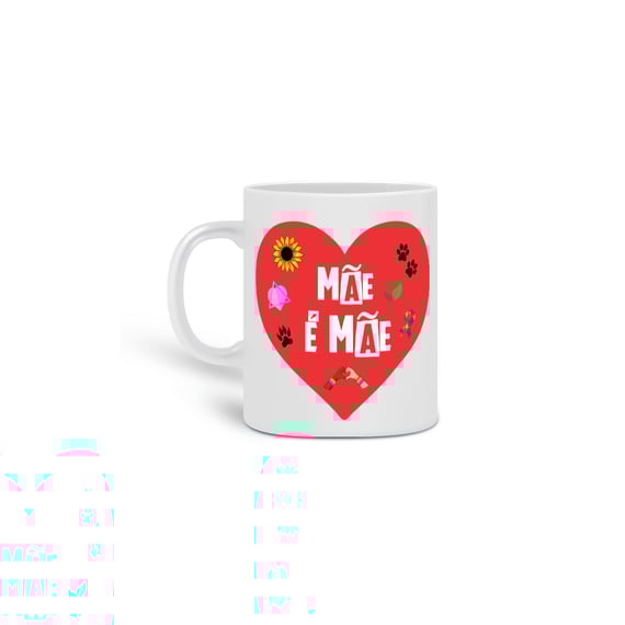 Caneca Espírita Mãe é Mãe