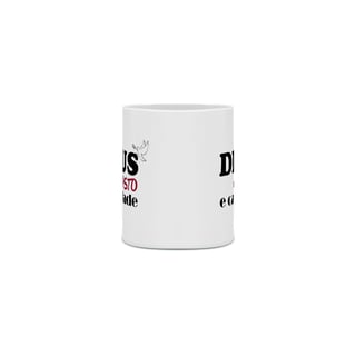 Nome do produto Caneca Espírita Deus Cristo e Cariidade