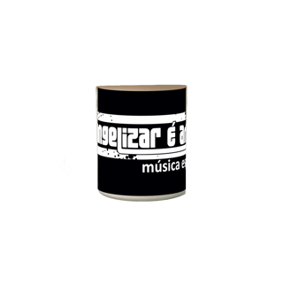 Nome do produto Caneca Mágica Evangelizar é Amar
