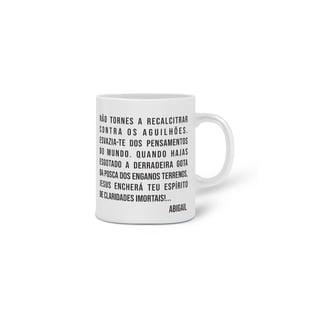 Nome do produto Caneca Espírita Ama Trabalha Espera e Perdoa