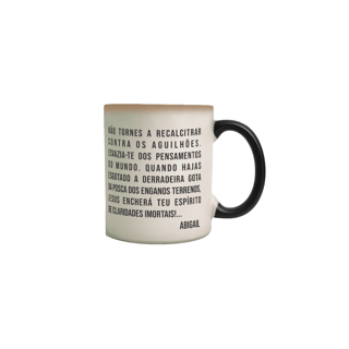 Nome do produto Caneca Mágica Ama Trabalha Espera e Trabalha
