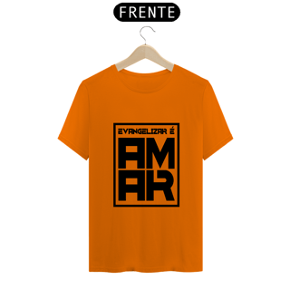 Nome do produto Camiseta Espírita Evangelizar é Amar 4
