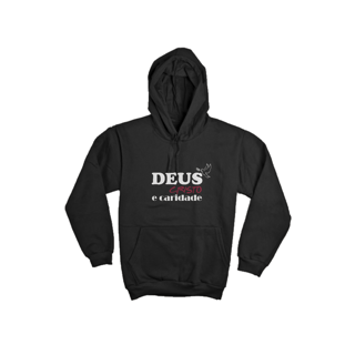 Nome do produto Moletom Canguru Deus Cristo e Caridade