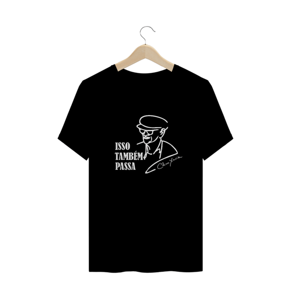 Camiseta Espírita Plus Size Isso Também Passa