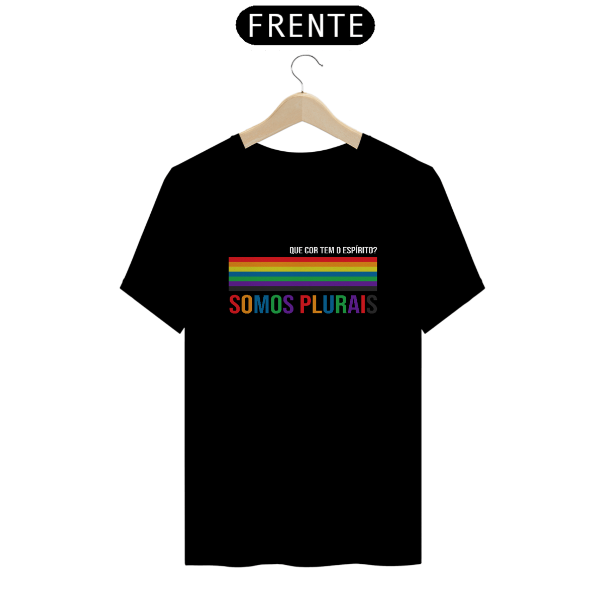 Nome do produto: Camiseta Espírita Somos Plurais