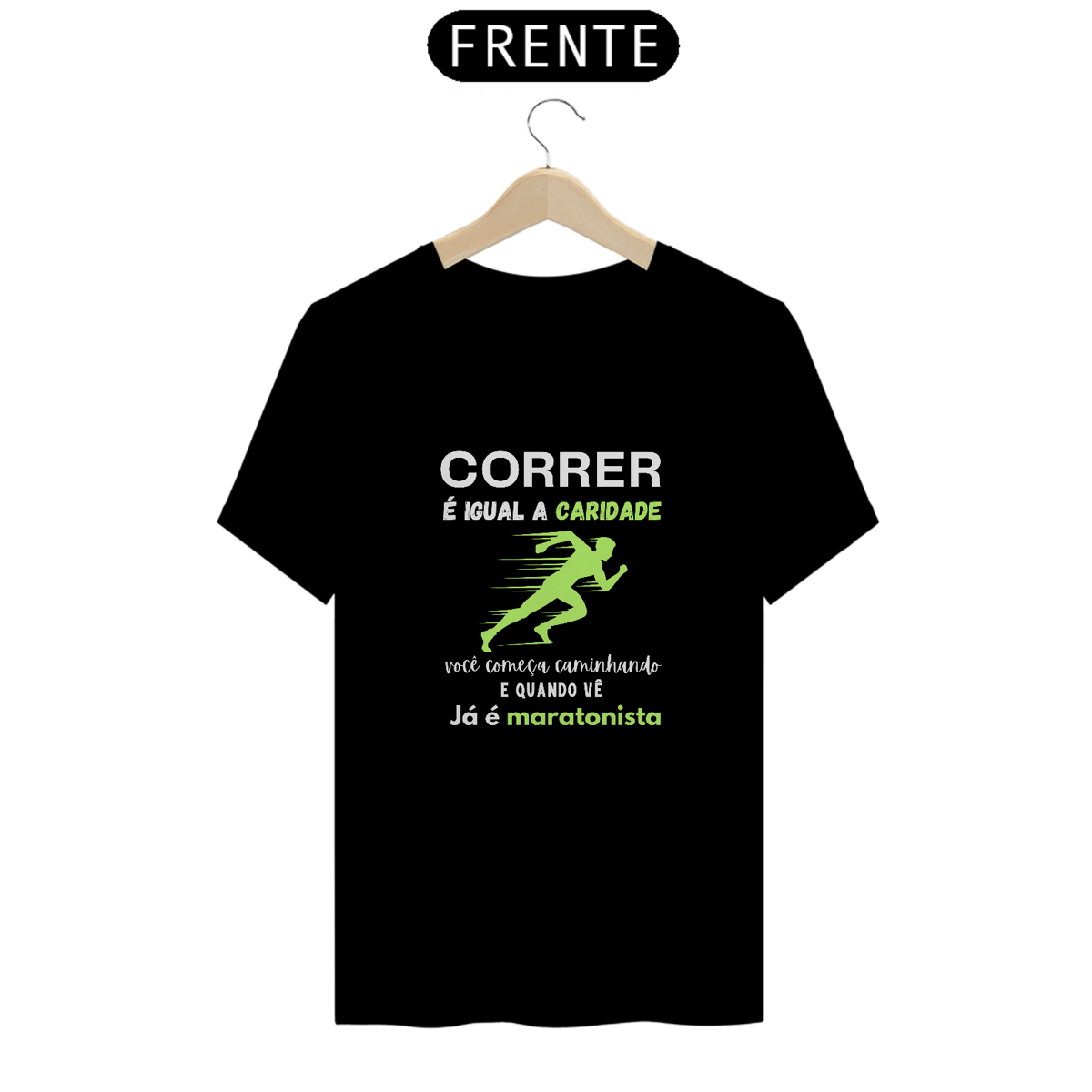 Nome do produto: Camiseta Espírita Corrida