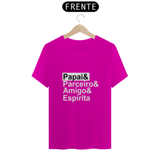 Nome do produto Camiseta Espírita Papai & Parceiro