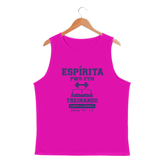 Nome do produto Regata Espírita Masc PWR GYM Dry Fit