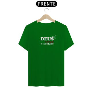 Nome do produto Camiseta Espírita Deus Cristo e Caridade
