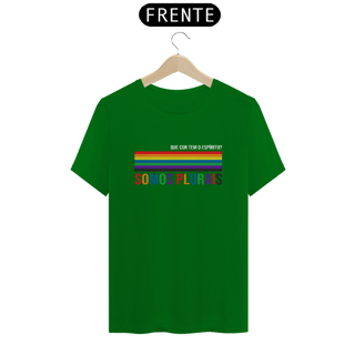 Nome do produto Camiseta Espírita Somos Plurais