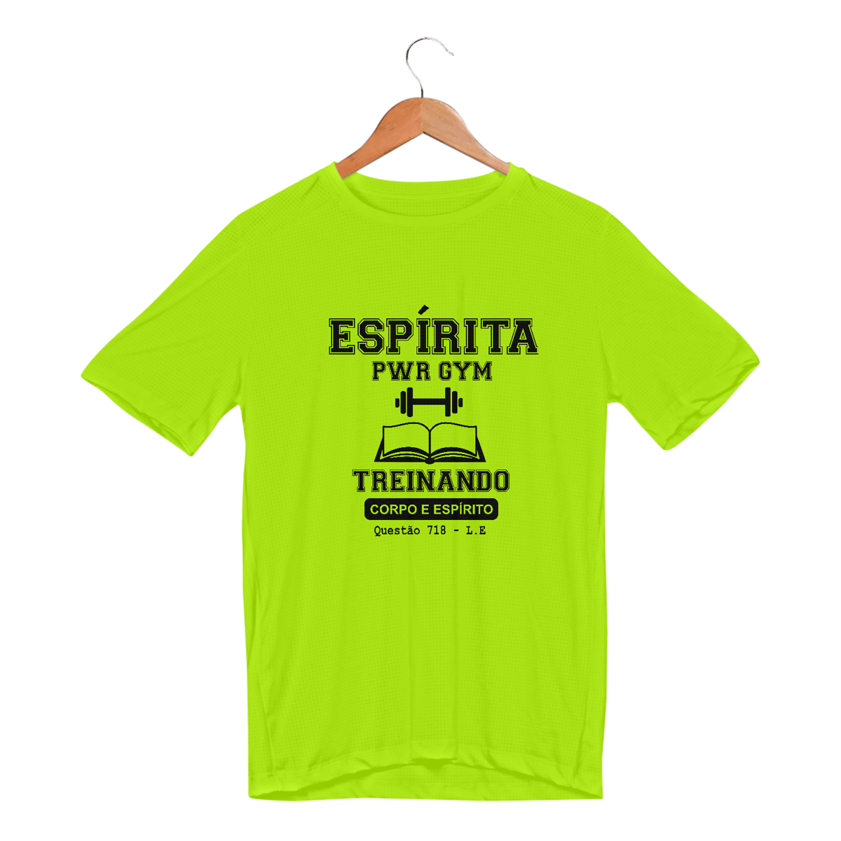 Nome do produto: Camiseta Espírita PWR GYM Dry FIT