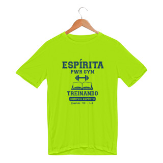 Nome do produto Camiseta Espírita PWR GYM Dry Fit