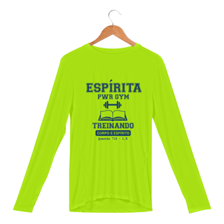 Nome do produto Camiseta ML Espírita PWR GYM Dry Fit 