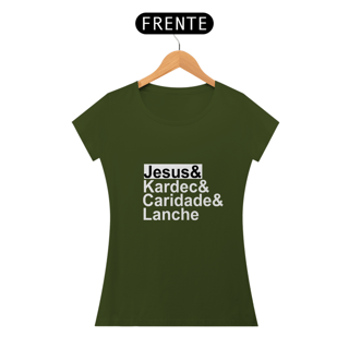 Nome do produto Baby Long Jesus Kardec Caridade e Lanche