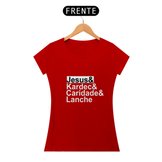 Nome do produto Baby Long Jesus Kardec Caridade e Lanche