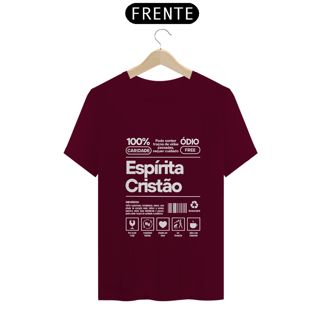 Nome do produto Camiseta Espírita Cristão