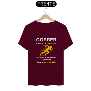 Nome do produto Camiseta Espírita Corrida