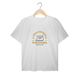 Nome do produto Camiseta Espírita Plus Size Tudo Passa