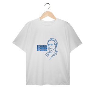 Nome do produto Camiseta Espírita Plus Size Disciplina
