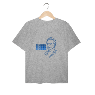 Nome do produto Camiseta Espírita Plus Size Disciplina