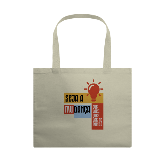 Ecobag Espírita Seja a Mudança