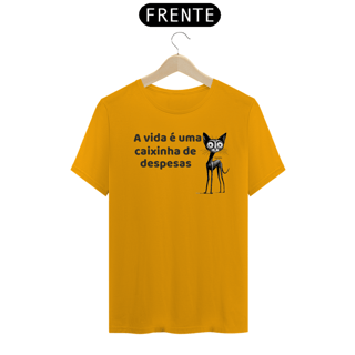 Nome do produto Camiseta Caixinha de despesas