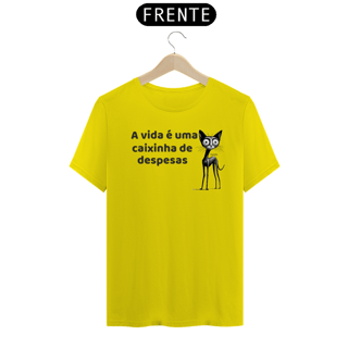 Nome do produto Camiseta Caixinha de despesas
