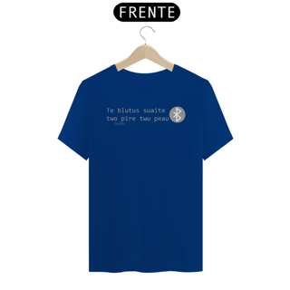 Nome do produto Camiseta unissex Bluethooth