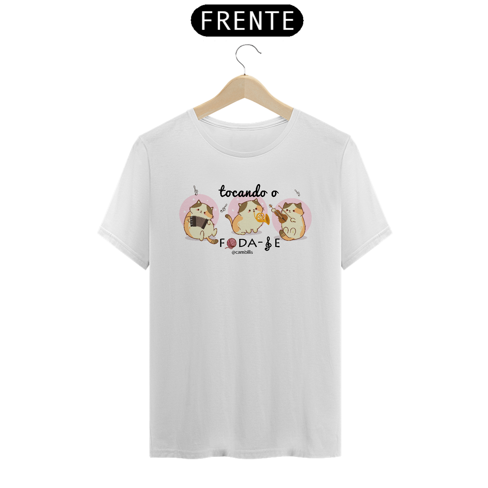 Camiseta Tocando o F0d4-s3
