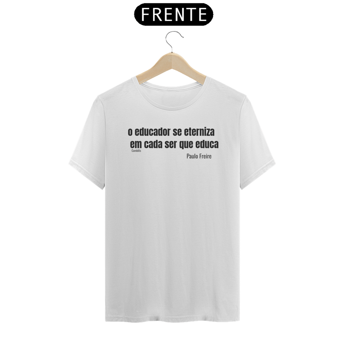 Nome do produto: Camiseta Educador