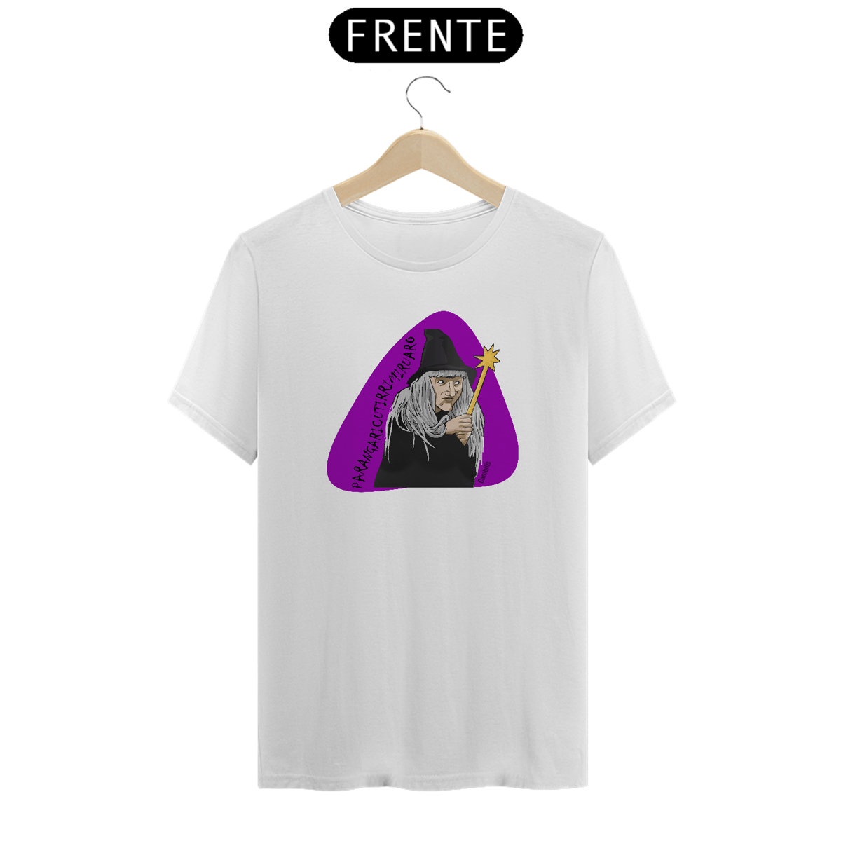 Nome do produto: Camiseta Bruxa Baratuxa