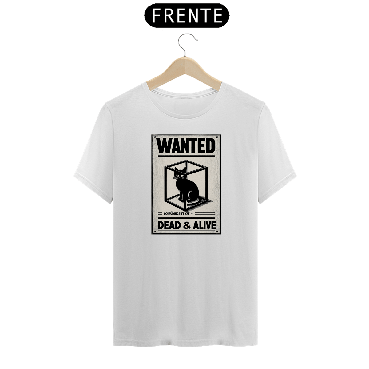 Nome do produto: Camiseta Gato Procurado