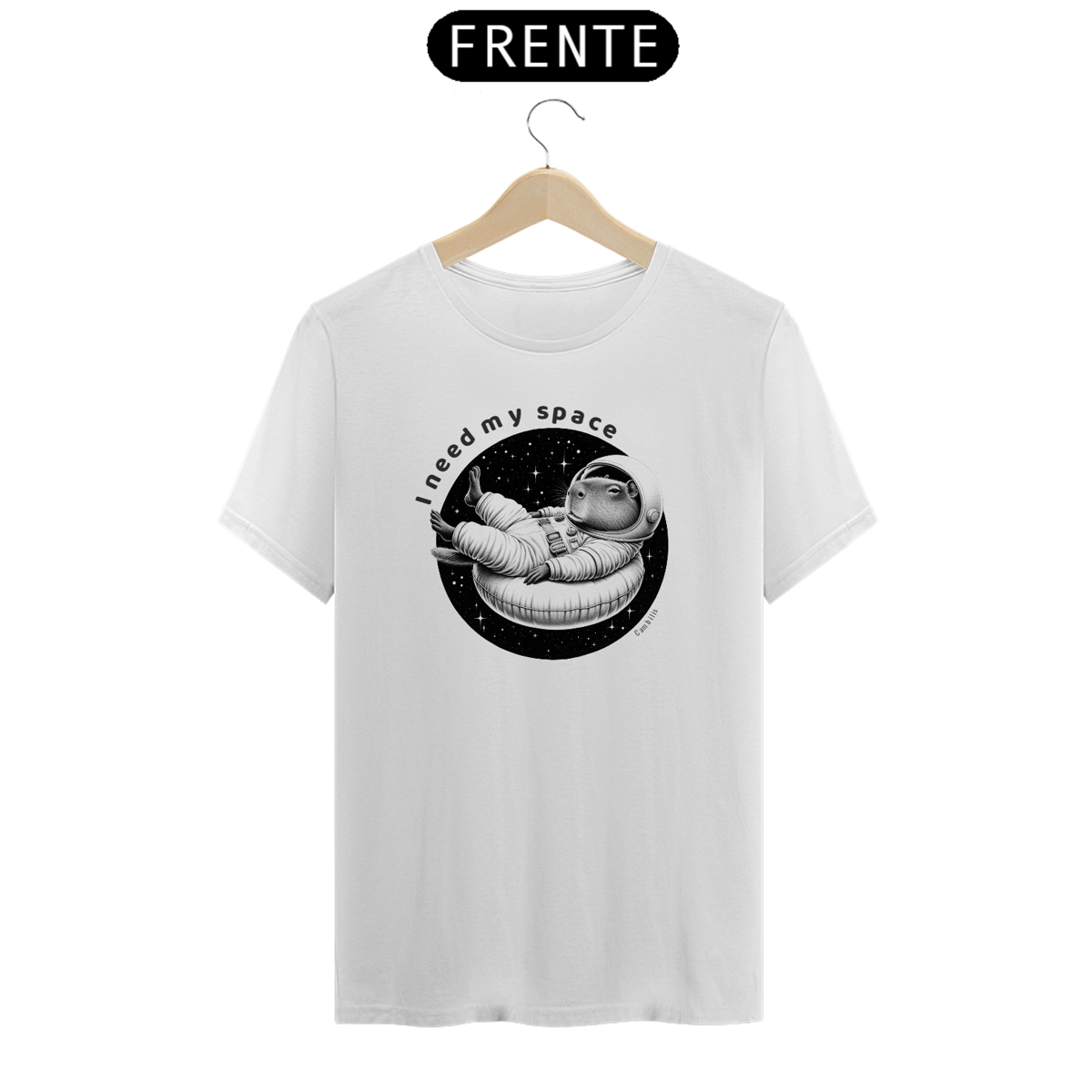 Nome do produto: Camiseta My Space Capivara