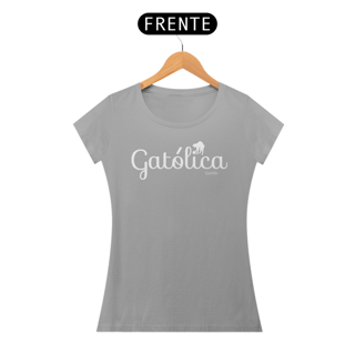 Nome do produto Babylook Gatólica letter