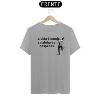 Nome do produto Camiseta Caixinha de despesas