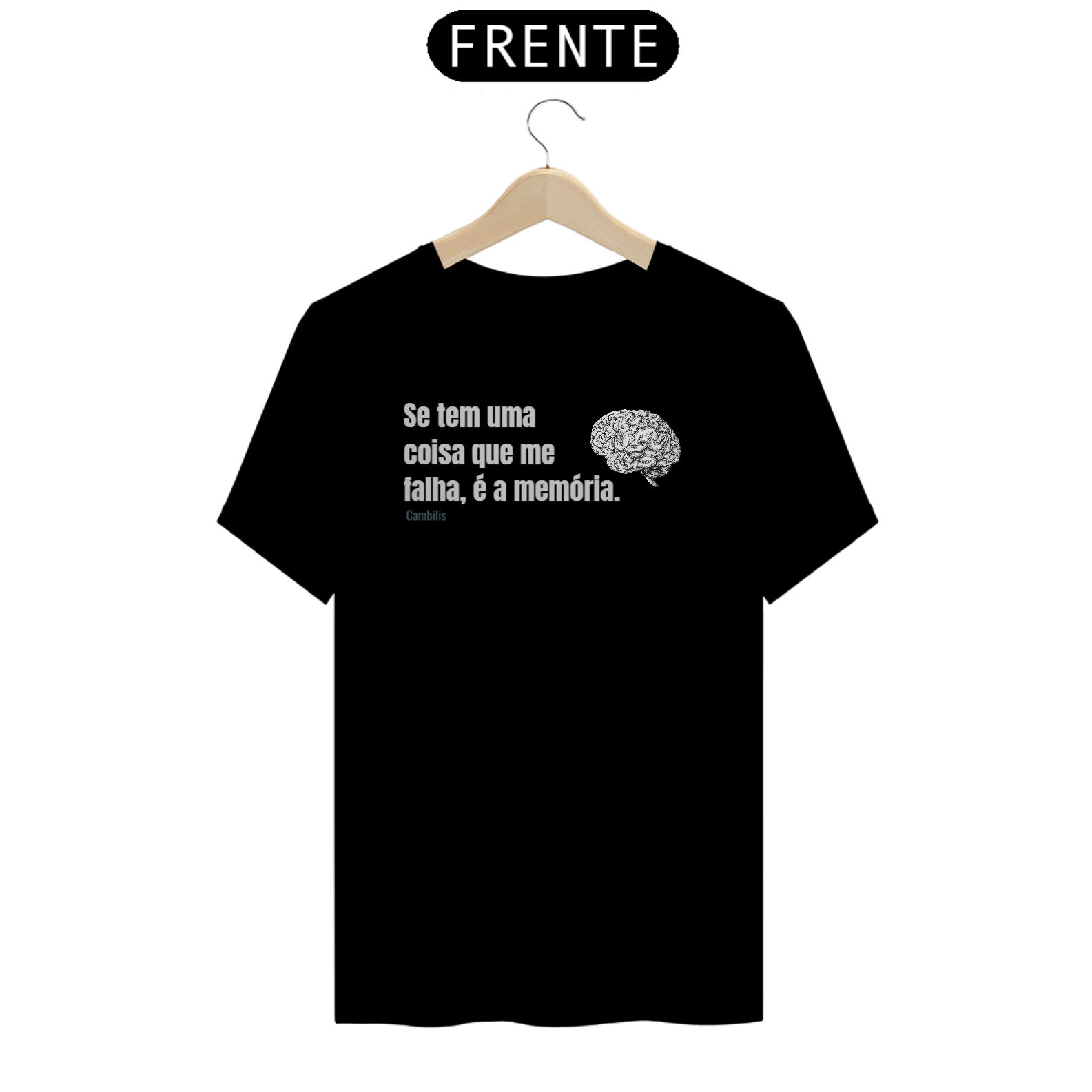 Camiseta unissex Memória