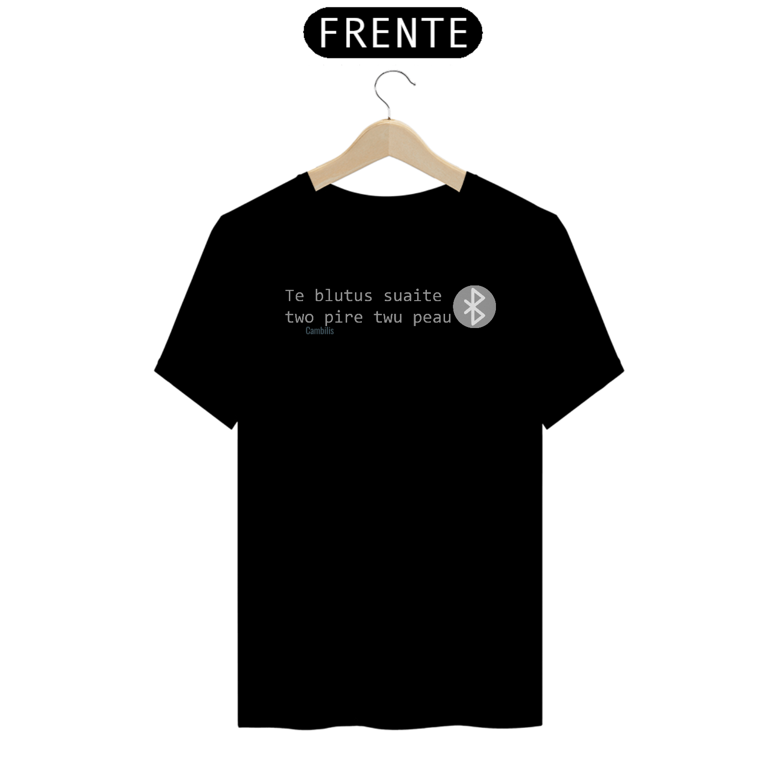 Camiseta unissex Bluethooth