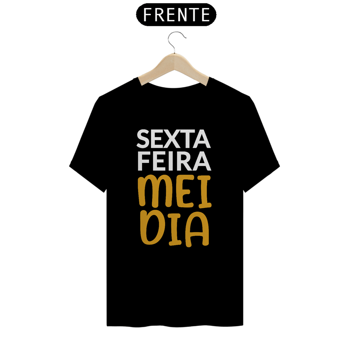 Nome do produto: Camiseta Unissex MeiDia