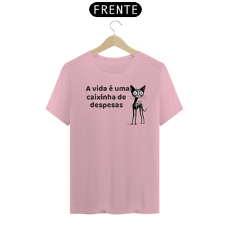 Nome do produto Camiseta Caixinha de despesas