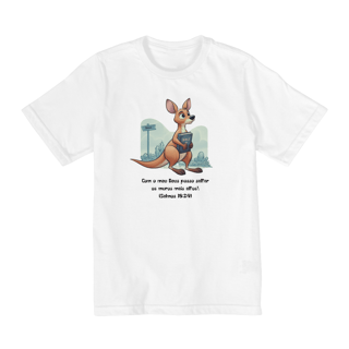 T-SHIRT INFANTIL (2 A 8) - SALMOS 18:29