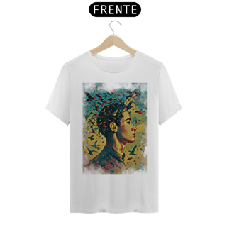Nome do produto Camiseta art style birds