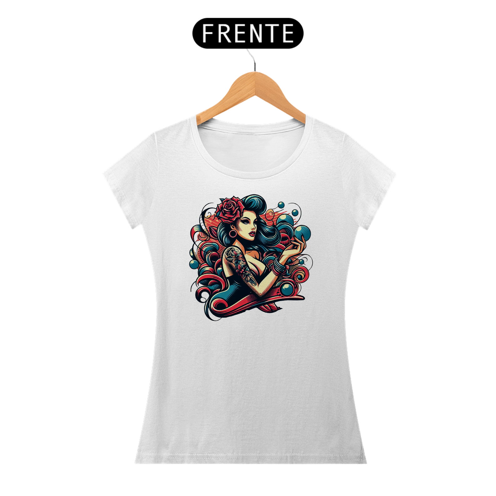 Camiseta Pop Style Pinup