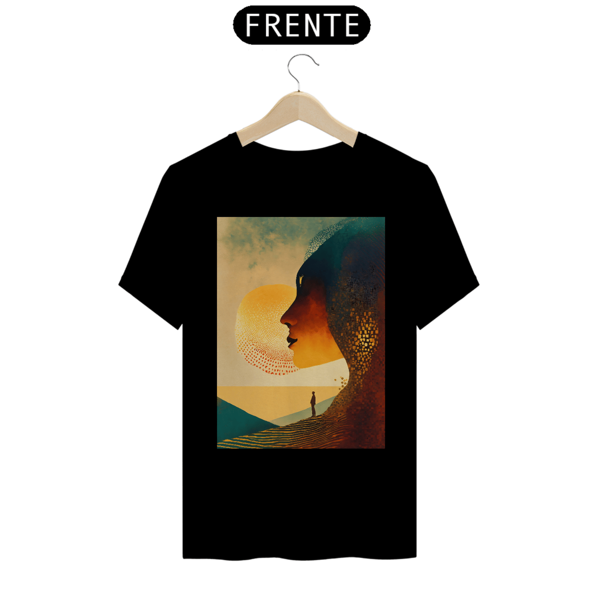 Nome do produto: Camiseta art style two hearts