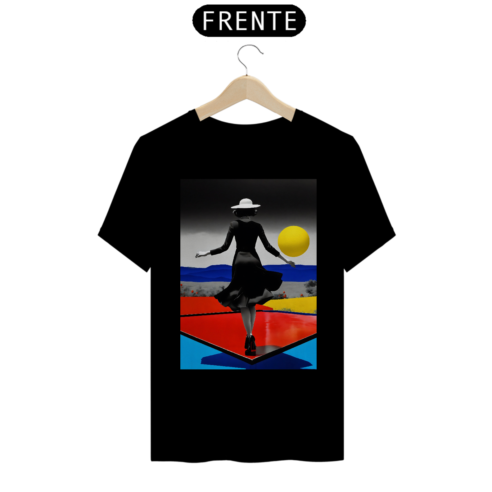 Camiseta art style dance