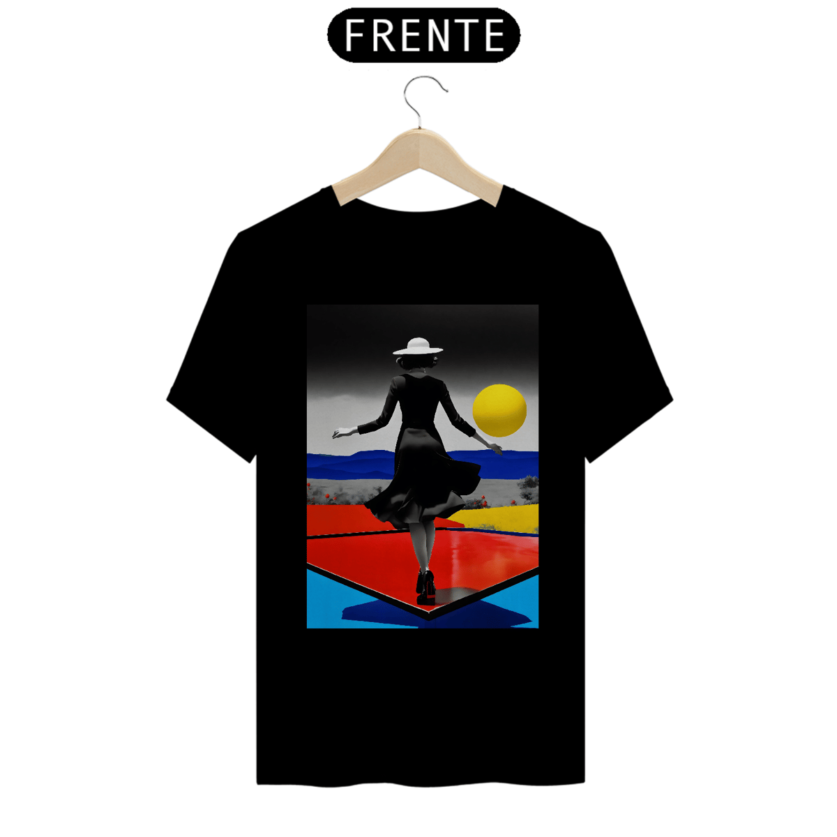 Nome do produto: Camiseta art style dance