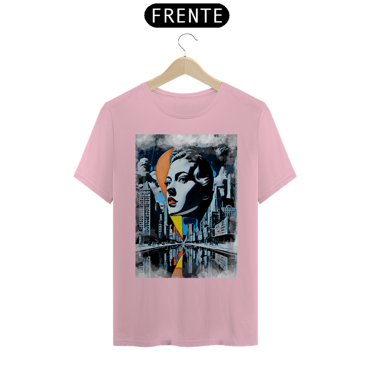 Nome do produto: Camiseta art style city