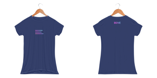 Nome do produto CAMISA DRY FIT SPORT FEMININA - CLASSIC ☰ VAPORWAVE GRADIENT